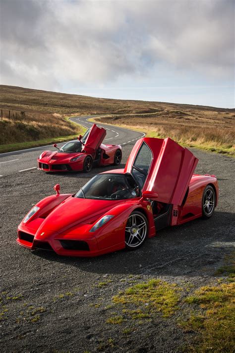 Ferrari Enzo Vs Laferrari On Behance Ferrari Laferrari Lamborghini Gallardo Ferrari Enzo