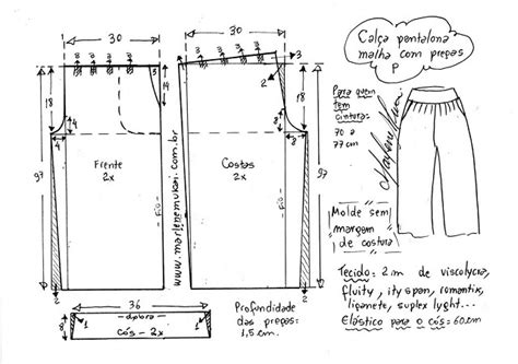 Molde Cal A Pantalona Modelos Para Imprimir Gratuitamente