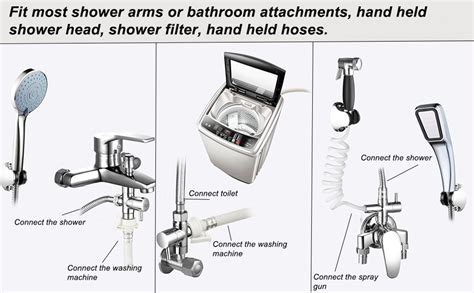 Qucumer Valve Voies En Laiton G Inverseur Bain Douche