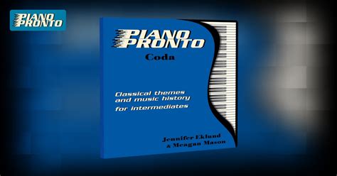 Piano Pronto® Coda: Soundtrack | Piano Pronto Publishing