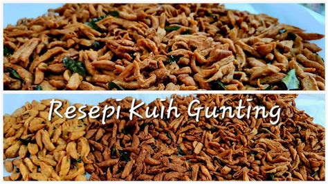 Resepi Kuih Gunting Mudah Dan Sedap Sebagai Snek Pilihan Di Hari