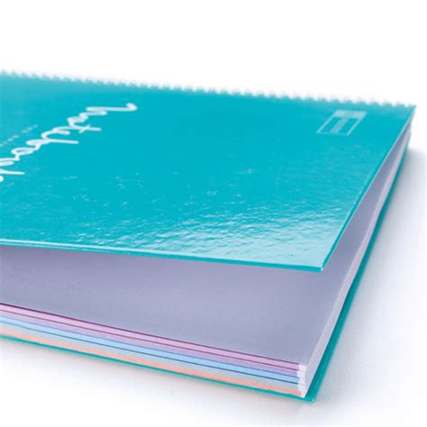 CUADERNO PROFESIONAL MIQUELRIUS EMOTIONS CUADRO CHICO 80 HOJAS AZUL