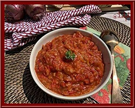 Piperade Aux Poivrons Rouges De Oh La Gourmande Et Ses Recettes De