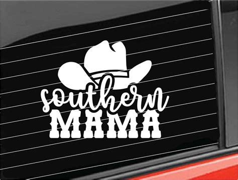 Southern Country Girl Decal Southern Mama Vinyl Decal Country Music