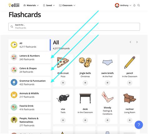 How To Create Save Flashcard Sets Ellii Help Docs