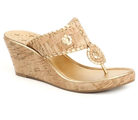 Jack Rogers Marbella Mid Wedge In Natural Lyst