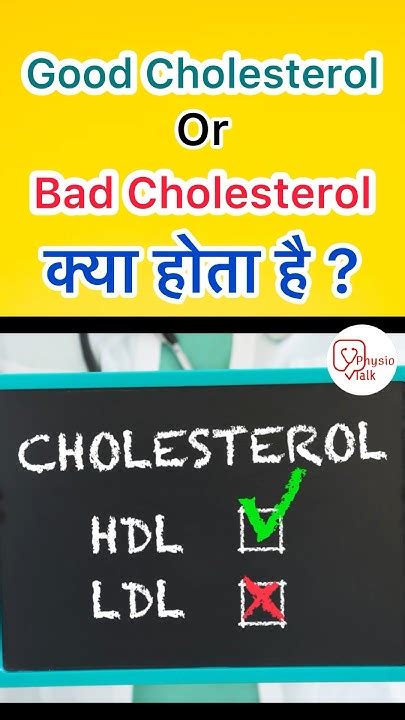 Good Cholesterol Vs Bad Cholesterol Hdl Vs Ldl Shorts