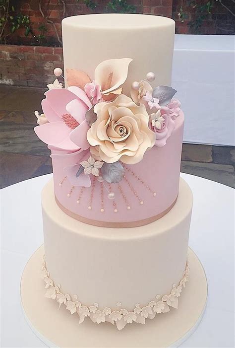 Spring Wedding Cakes 25 Best Ideas Tortas de quinceaños Pastel de