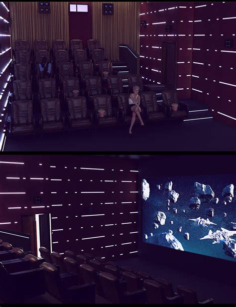 Weekend Movie Theater | Daz 3D