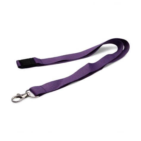 20mm Purple Lanyard The Lanyard Shop