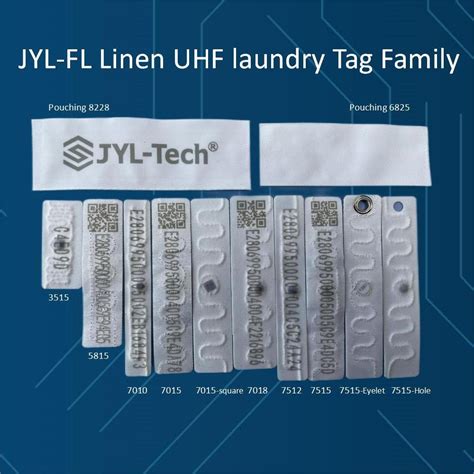 Fabric Textile Linen UHF Laundry Tag JYL Tech RFID Expert