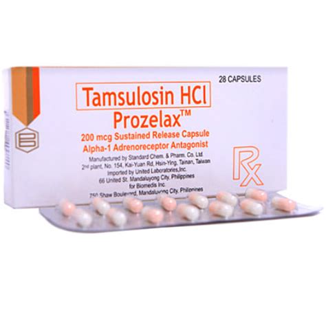 Tamsulosin Hydrochloride Capsule At Rs 200stripe Tamsulosin