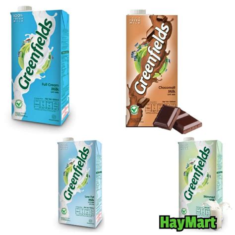 Jual GREENFIELDS SUSU UHT MILK FULL CREAM CHOCOLATE LOW FAT