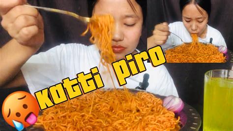 Spicy Noodles Feri Pani Aayo Hai Sathi Haru Mero Current Mukbang