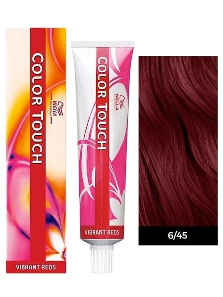 Wella Professionals Color Touch Semi Permanent Hair Color 6 45 Dark