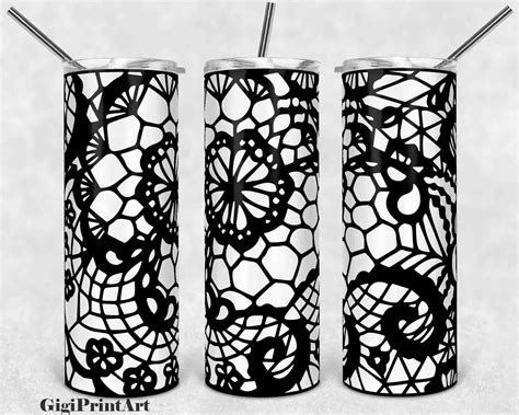 20 Oz Skinny Tumbler Template Svg