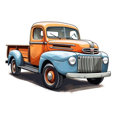 Premium Ai Image Classic Pickup Truck A Timeless Design