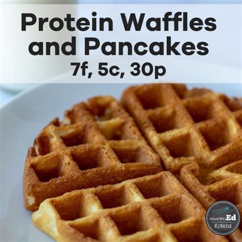 High Protein Waffles and Pancakes - Fluffy and Low-Carb!