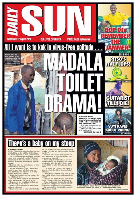 Get Digital Access To Daily Sun August Issue Magzter