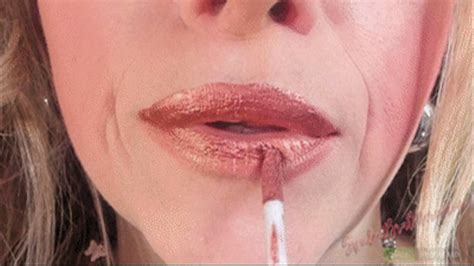 Metallic Bronze Lipstick Lips Smelling Hd Wmv Spoiled Brat Mercy