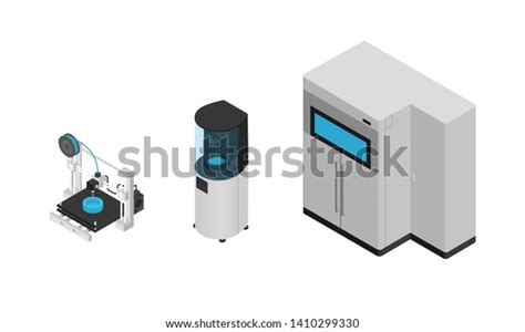 3d Printer Types: Over 126 Royalty-Free Licensable Stock Vectors ...