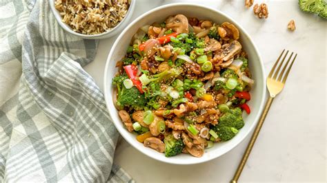 Walnut Broccoli Stir Fry Recipe