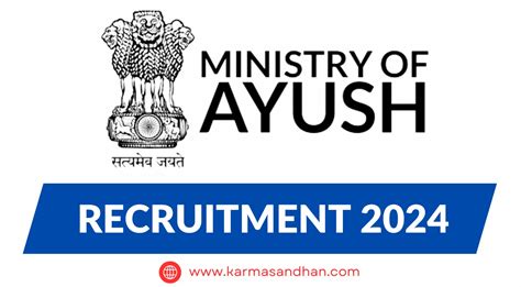 Ministry Of Home Ayush Recruitment 2024 Notification Out