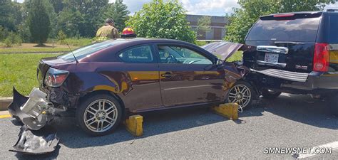 Three Vehicle Crash On Three Notch Road Sends One To Hospital