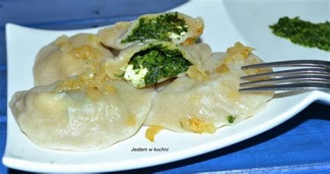 Przepis Na Pierogi Ze Szpinakiem I Fet Czyli Zdrowo Zielono Basia