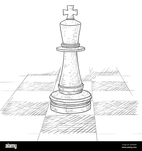 Chess Board Drawing For Kids Just Print And Have Fun With Your Kids