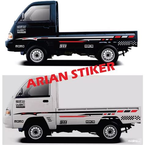 Jual Stiker Striping Mobil Pick Up Stiker Cutting List Body WRC Stiker