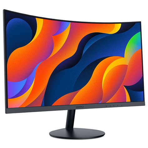 KOORUI 24-Inch Curved Computer Monitor- Full HD 1080P 75Hz Gaming ...