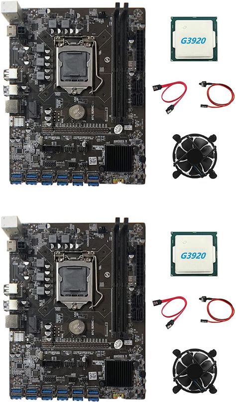 Soforfreem X B C Btc Mining Motherboard With G Or G Cpu Cpu