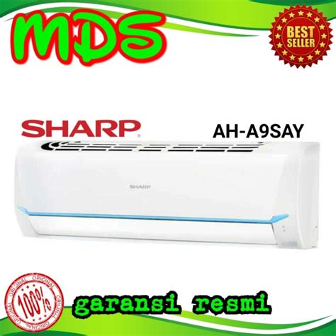 Jual AC SHARP AH A 9 SAY 1pk Thailand R32 1pk 9say Garansi 10th