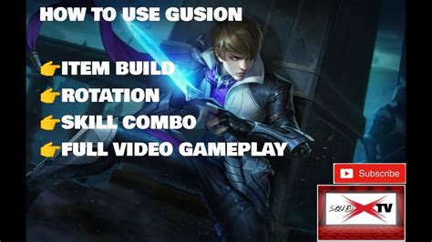 How To Use Gusion Mlbb Guide Part 1 Youtube