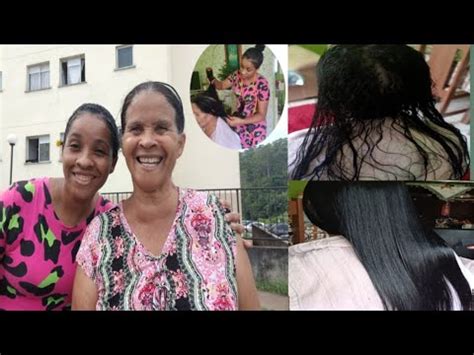 MINHA MÃE ESTRAGOU O CABELO TENTEI YouTube