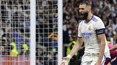 Karim Benzema Top Skor Liga Champions Selalu Cetak Gol Di Fase Gugur