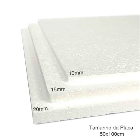 16 Placas De Isopor 15mm 50x100cm Fardo Lupel