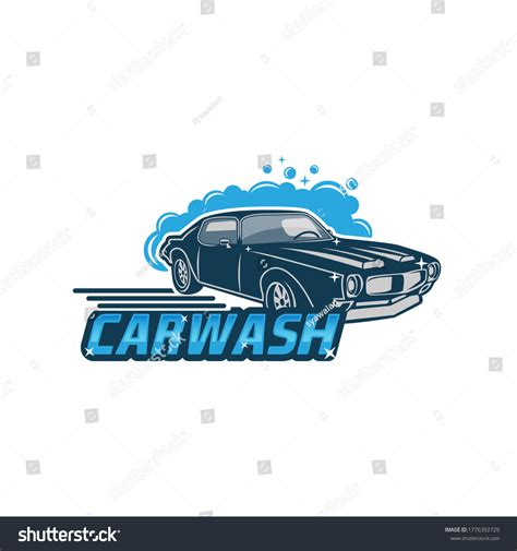 Car Wash Logo Fit Your Businessisolated Stock Vector (Royalty Free ...