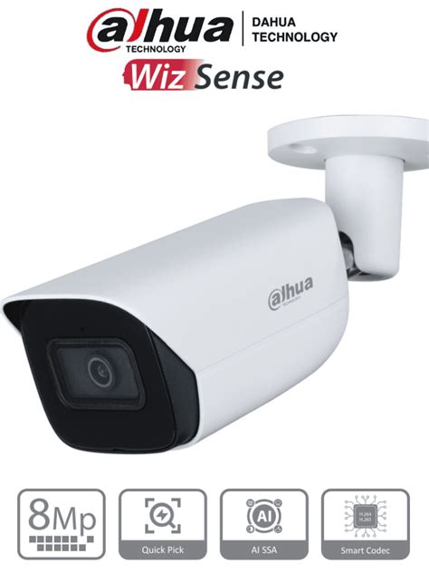 DAHUA DH IPC HFW3841E AS S2 Camara IP Bullet De 8 Megapixe