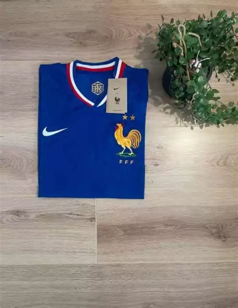 AUTHENTIQUE NOUVEAU MAILLOT Equipe De France Domicile Euro2024 EUR 40