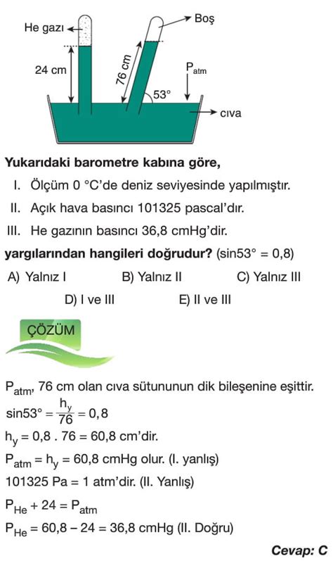 Gaz Bas Nc N Etkileyen Fakt Rler Ve Gaz Bas Nc Sorular Z Mleri Rnek