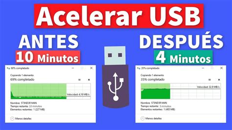 Acelarar Memoria Usb Acelerar La Transferencia De Archivos En Memoria