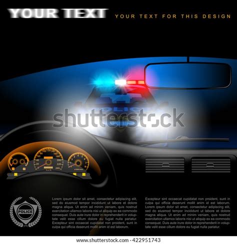 Police Car Dashboard: Over 131 Royalty-Free Licensable Stock Vectors ...