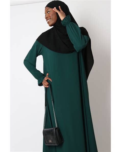 Tall Ruffle Sleeve Abaya Plus Size