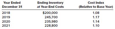 Solved Kingston Company Uses The Dollar Value Lifo Method Of