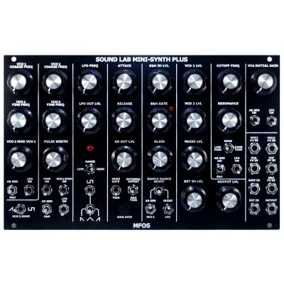 Mfos Sound Lab Mini Synth Plus Eurorack Analog Synthesizer Reverb