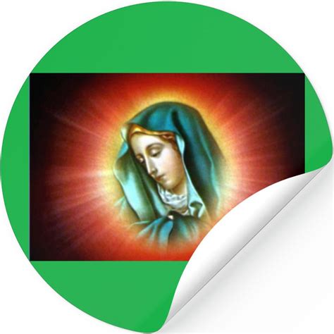 Blessed Virgin Mary Mother Of God Stickers