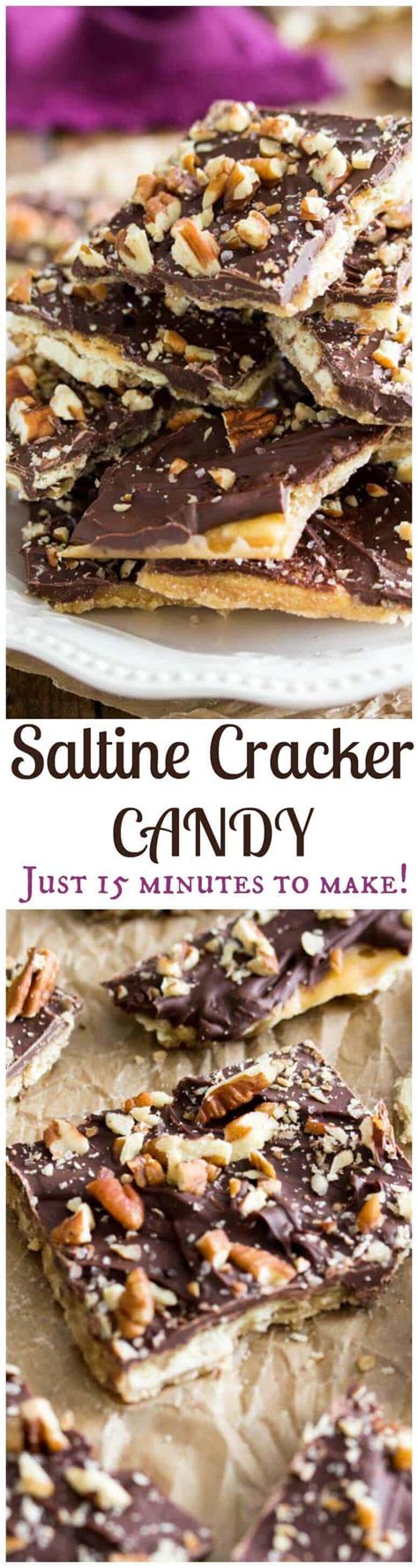 Saltine Cracker Candy Sugar Spun Run