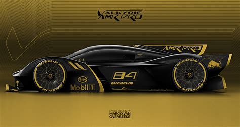 Aston Martin Valkyrie AMR Pro Livery Concepts :: Behance